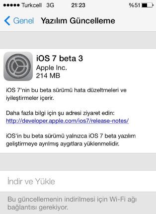 iOS7-beta-3-yayinlandi