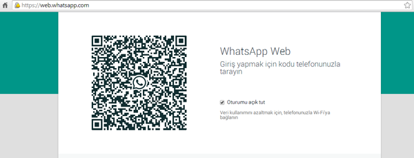 whatsapp-web-kullanmak