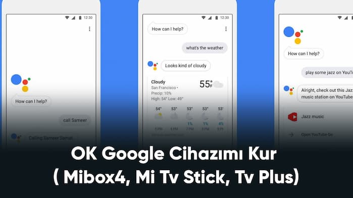 Ok Google Cihazımı Kur Mi Tv Stick 🧐 