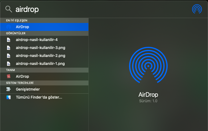 Macbook'ta AirDrop Nasıl Açılır?