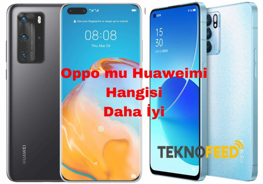 Oppo mu Huawei mi