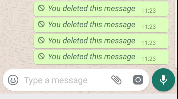 WhatsApp Yanlış Gönderilen Mesaj